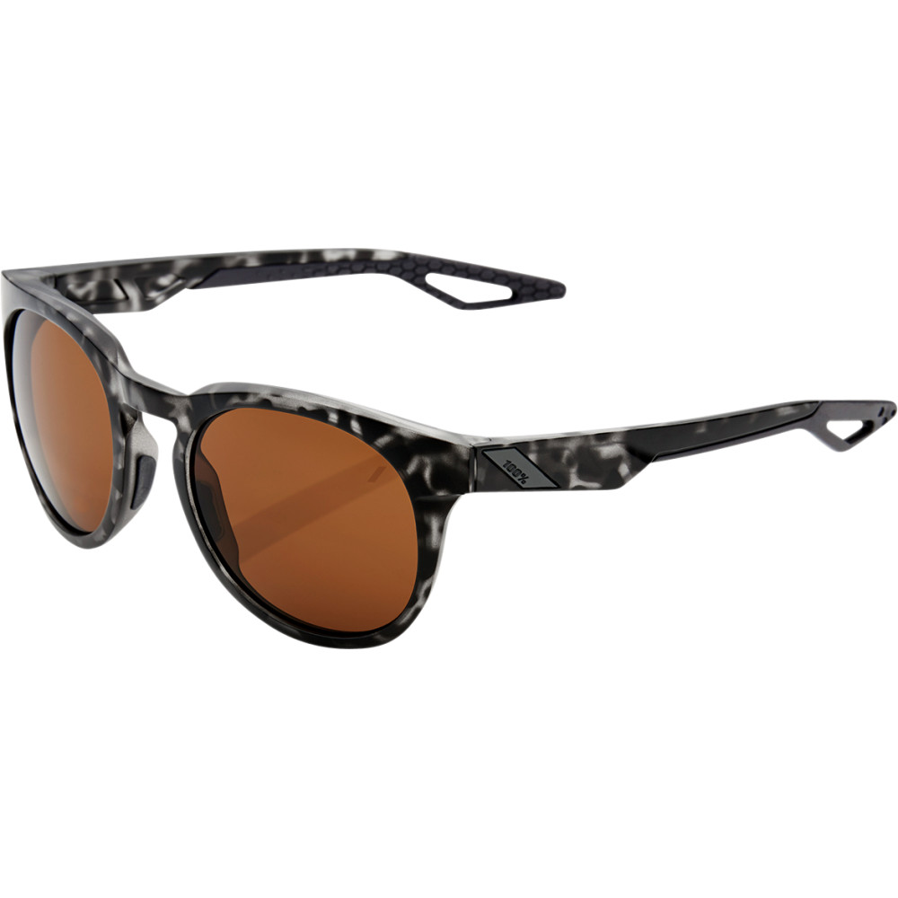 100% Campo Sunglasses (Matte Black Havana Tortoise - Bronze Lens)