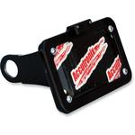 Accutronix Side Mount License Plate Assembly - Black