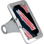 Accutronix Side Mount License Plate Assembly - Chrome
