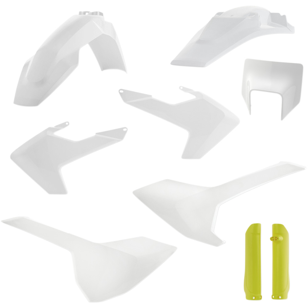Acerbis Full Replacement Body Kit - '19 OE White/Yellow