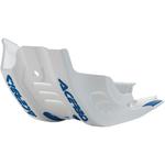 Acerbis Skid Plate - Husqvarna/KTM - White/Blue