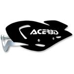 Acerbis Black Uniko Handguards for ATVs