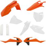 Acerbis Plastic Body Kit - OE '20 White/Orange/White - SX85