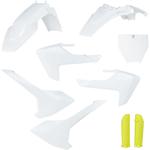 Acerbis Plastic Body Kit - OE White/Yellow '19 - TC65