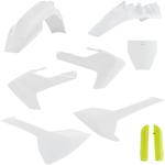 Acerbis Plastic Full Body Kit - OE White/Yellow '20 - TC85