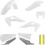 Acerbis Plastic Body Kit - OE White/Gray/Yellow '20