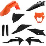 Acerbis Plastic Body Kit - Orange/Black