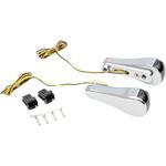 Alloy Art LED Front Turn Signals - Smooth - Chrome