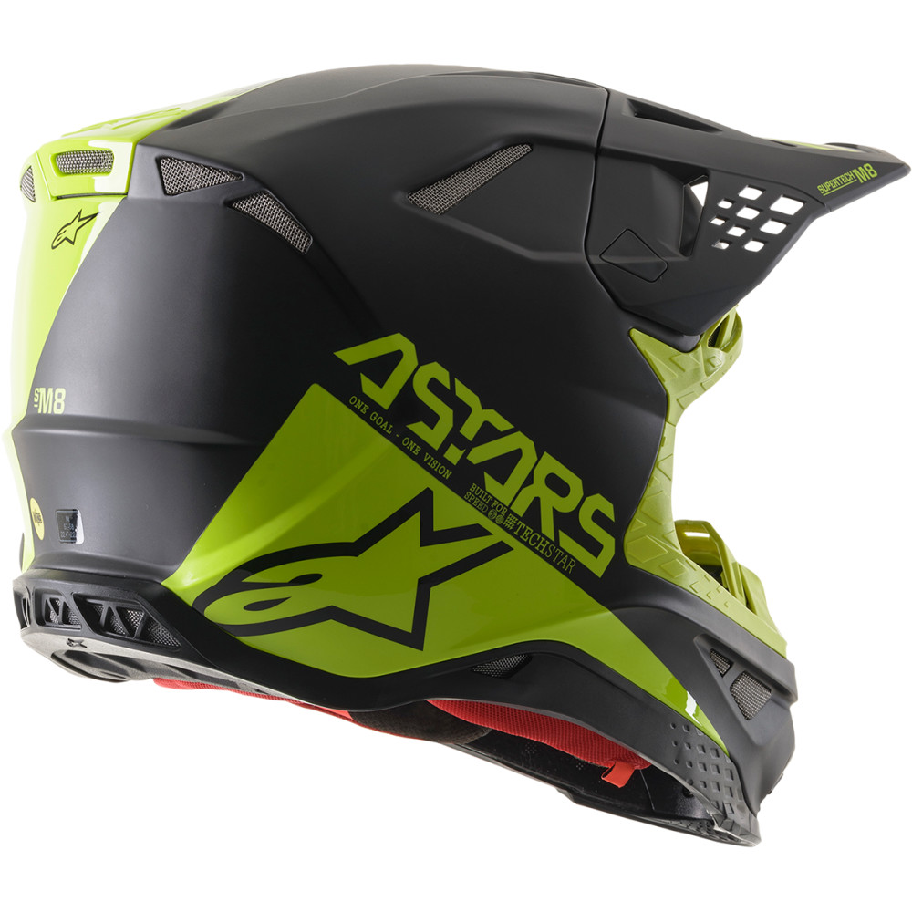 Alpinestars Supertech M8 / SM8 MIPS Offroad Helmet (Echo - Black ...