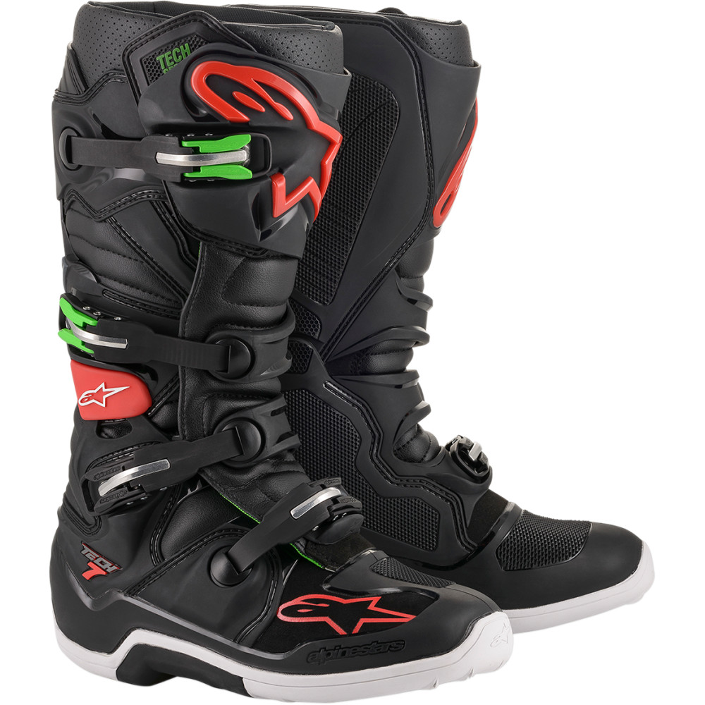 green alpinestars boots