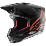Alpinestars SM5 Helmet (Compass - Matte Black / Orange Fluo)