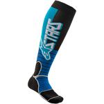 Alpinestars MX Pro Socks (Black / Cyan)