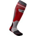 Alpinestars MX Plus 1 Socks (Red / Gray)