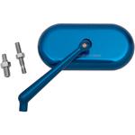 Arlen Ness Oval Mirror - Blue