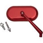 Arlen Ness Oval Mirror - Red