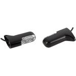 Arlen Ness Accessory Marker Lights - Red/Rear - Black