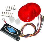 Badlands Plug-In Illuminator with Red Lenses - 6 Pin