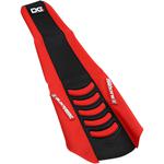 Blackbird Racing Double Grip 3 Seat Cover - CRF (Red / Black)
