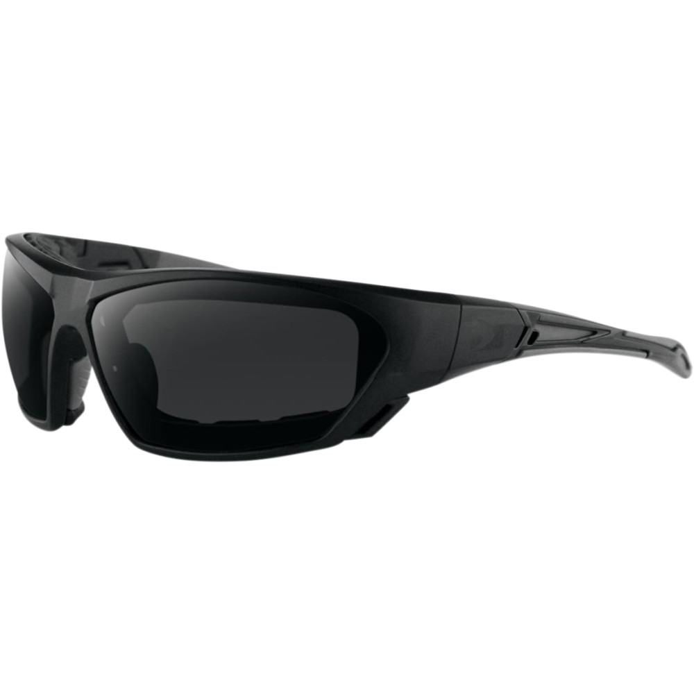 Bobster Crossover Convertible Sunglasses (Matte Black, Smoke