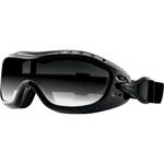 Bobster Night Hawk II Goggles (Gloss Black, Smoke Lens)