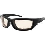 Bobster Decoder 2 Sunglasses (Matte Black, Clear Lens)