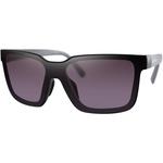 Bobster Boost Sunglasses (Matte Black / Gray, Purple HD Exterior Silver Mirror Interior Anti Reflash Blue Revo Mirror Lens)