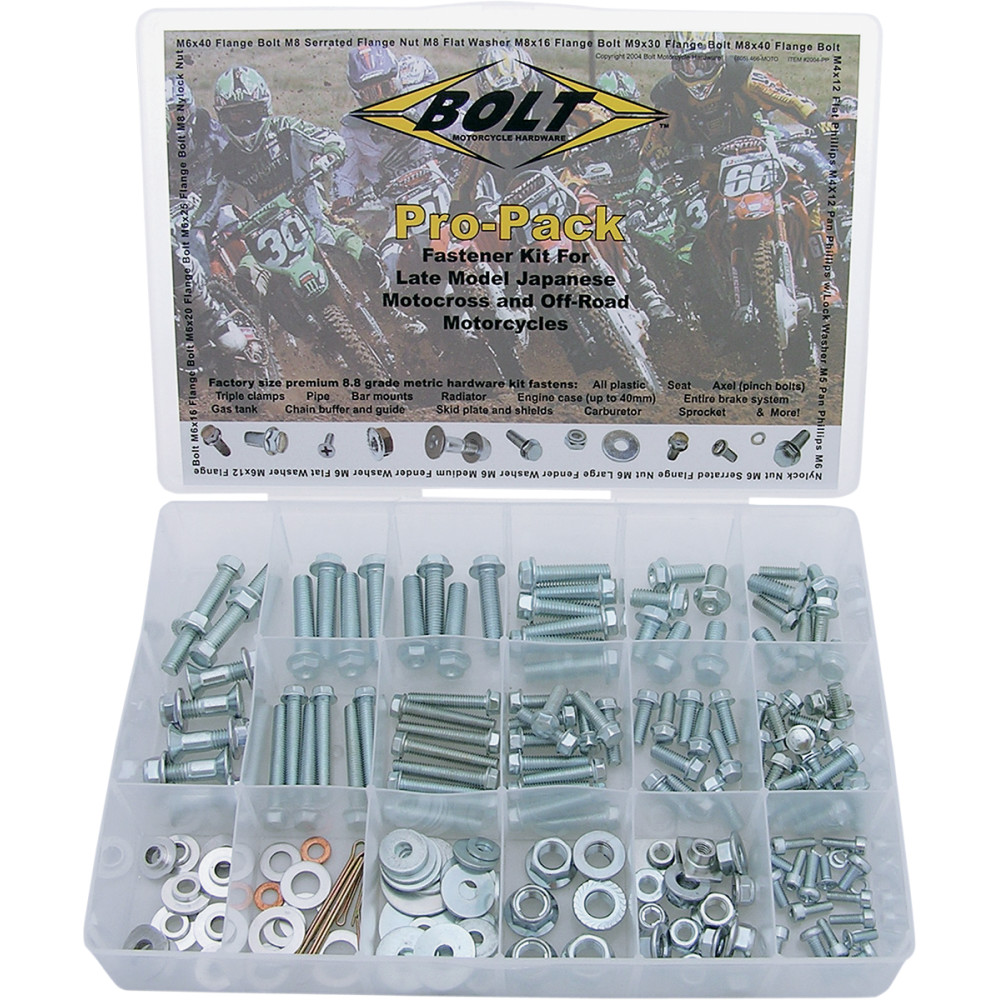 Bolt Japanese Pro Pack 200PieceBLT 24010586