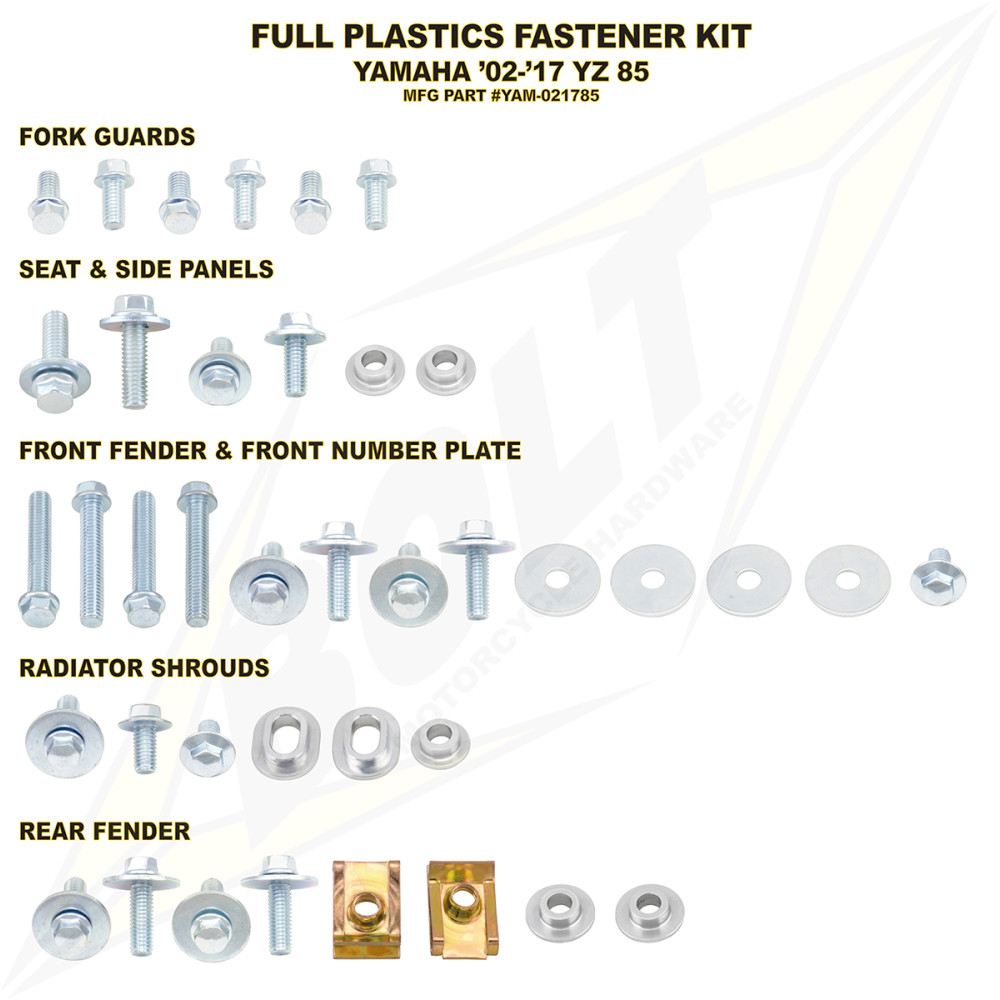 Bolt Fastener Kit BodyBLT 24010936