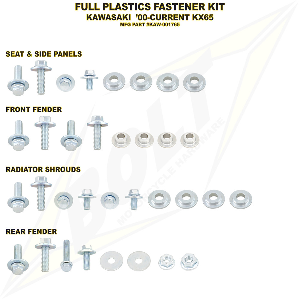 Bolt Fastener Kit BodyBLT 24010938