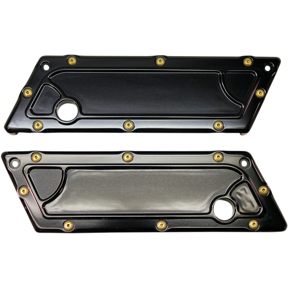 Carl Brouhard Designs Bomber Series Saddlebag Latch Covers