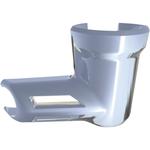 Ciro Fuel Line Fitting Cover - Chrome
