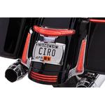 Ciro Taillight/License Plate Holder - Chrome