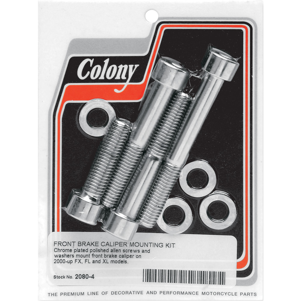 Colony Bolt Kit Front Caliper 0007CNY 24010123