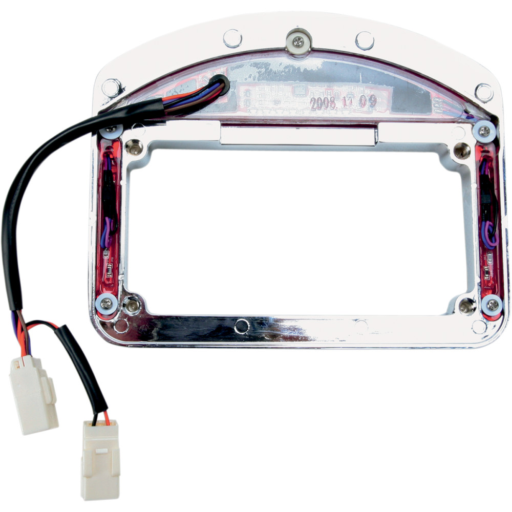 Cycle Visions Tailight Eliminator Faceplate & Light Assemb