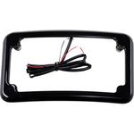Cycle Visions Beveled License Plate Frame - Black