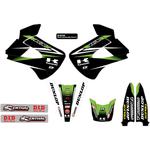 D'Cor Visuals Graphics and Trim Kit - Team Green - Kawasaki