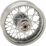 Drag Specialties 40-Spoke Laced Wheel - Chrome - Rear - 16 x 5
