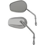 Drag Specialties Replacement Mirrors - Long Stem - Chrome