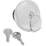 Drag Specialties Locking Gas Cap - Chrome - Vented