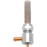 Drag Specialties Petcock - Chrome - Round - Rear