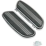 Drag Specialties Footboard Sweeper - Chrome