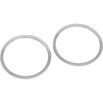 Drag Specialties Speaker Bezel - Chrome