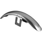 Drag Specialties XLX-Style Front Fender with Chrome Side Braces - Steel