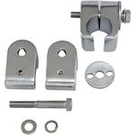 Drag Specialties Universal Engine Guard Clamps - Chrome - 1