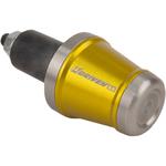 Driven Racing Stainless Steel/Gold Bar End Weight