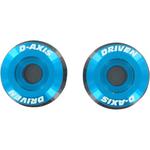 Driven Racing D-Axis Spools - Blue - 10 mm