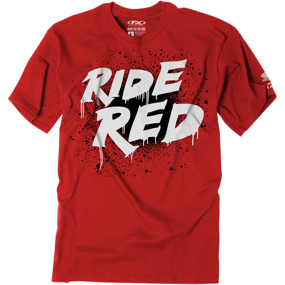 Factory Effex Youth Honda Splatter TShirt (Red)FEF 303232