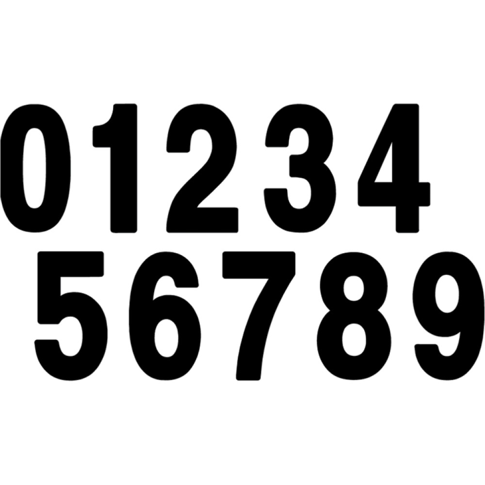 Factory Effex Pro Number 3 - Black - 8