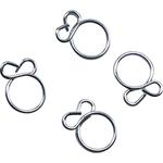Fuel Star 4-Pack Refill Wire Silver Clamp