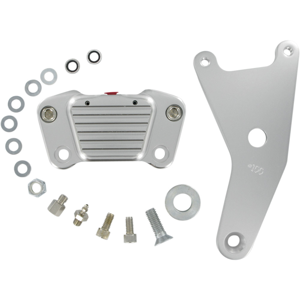 GMA Engineering Rear Brake Caliper 7380BT Clear Anodize